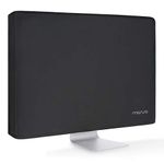 MOSISO Monitor Dust Cover 26, 27, 28, 29 inch Anti-Static Dustproof LCD/LED/HD Panel Case Computer Screen Protective Sleeve Compatible with iMac 27 inch, 26-29 inch PC, Desktop and TV, Black