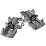 Frankberg 2x Brake Caliper Rear Left Right Compatible with C5 II Break RE 2006-2010 C5 III RD 2008-2021 C5 III Break RW TD 2008-2021 407 6D 2004-2010 407 Coupe 6C 2005-2010 407 SW 6E 2004-2010