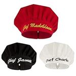 Personalized Chef Hats for Men and 