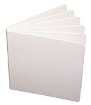 Ashley Productions White Hardcover Blank Book 5 X 5 - Case of 12