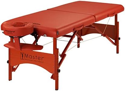 Master Massage Fairlane Sport Size Portable Massage Table, 25 Inch- Lightweight and Supportive- Bonus Accessories Included- Tattoo Bed, Lash Table