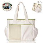 Odoland Insulated Cooler Backpack Shoulder Bag 12-Hour Cold Retention, Large Leakproof Soft Cooler Bag with Multi-Pocket, Waterproof Travel Cooler for Beach, Picnic, Camping, Lunch for Men Women