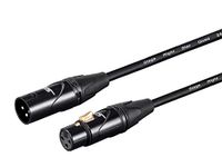 Monoprice 135314 Starquad XLR Microphone Cable - 1.5' - Black