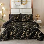 WONGS BEDDING Black Gold Metallic M