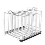 EVERIE Weighted Sous Vide Rack Divider Improved Vertical Mount Stops Wobbling 7 Stainless Steel Dividers