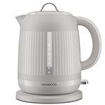 Kenwood Dawn Electric Kettle, 360° Swivel Base, Water Level Indicator, Cord Storage, Boil-Dry Protection, Removeable Filter, Capacity 1.7L, ZJP09.000CR, 3000W, Oatmeal Cream