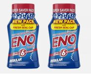 Eno Pack of 2 Fruit Salt Fast Refreshing Relief from Stomach Upset 100G (Pack of 2)