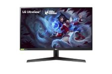 LG QHD IPS Ultragear Gaming Monitor 27 Inches, QHD, 2560 x 1440, 1 MS, 144Hz, HDR 10, 99% sRGB (CIE1931), G-Sync Compatible, Freesync Premium, HDMI X 2, DP, HP Out 27GN800