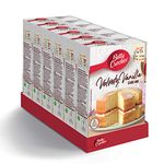 Betty Crocker Velvety Vanilla Cake Mix 425g (Pack of 6)