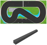 Aetheria 1206A Mini RC Drift Cars Race Track with Barriers for Mini RC Car Models, RC Car Racing Barrier- 47 x 23.6 x 0.4 Inches