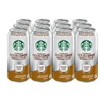 Starbucks Double Shot White Chocolate, 444ml Can, Pack of 12, White Chocolate, 5328 milliliters