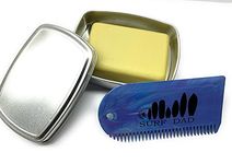 Birthday Gift Eco Surf Board Wax and Comb 100% Reclaimed Marine Waste Plastic