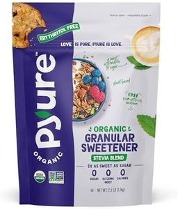 Pyure Organic Stevia Sweetener Blend, 2:1 Sugar Substitute, Granular All-Purpose, 2.5 Pound (40 Ounces)
