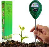 Suplong Soil Moisture Meter, Precise Plant Moisture Meter, User-friendly Plant Watering Indicator for Garden, Indoor & Outdoor Plants, Lawn, Farm (No Battery Needed)