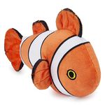 Zappi Co Children's Soft Cuddly Plush Toy Animal - Perfect Perfect Soft Snuggly Playtime Companions for Children (12-15cm /5-6") (Clown Fish)