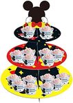 Large 3-Tier Mickey Minnie Cupcake 