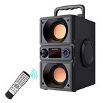 SUPNIU 40W(60W Peak) Bluetooth Speakers Built-in 8000mAh Battery, Bluetooth 5.0 Wireless 100ft Outdoor Speaker, Wireless Portable Speakers with Powerful Rich Bass Loud Stereo Sound