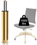 Omyoffice Adjustable Height Gas Lift Cylinder for Office Chairs, Universal Size, Heavy Duty, Gold