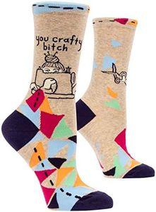 You Crafty B*tch - Women's Crew Socks - BlueQ