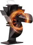 Tomersun 3 Blades Heat Powered Stove Fan for Wood/Log Burner/Fireplace…