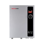 Tankless Water Heater Electric 24kW 240 Volt, thermomate On Demand Instant Endless Hot Water Heater, Digital Temperature Display for Residential Whole House Shower, 102A Gray