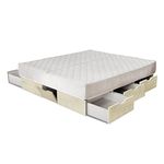 bellvita waterbed with drawers including delivery, ash, 180 cm x 220 cm