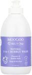 MooGoo baby child natural 2 in 1 Bubbly wash 1L