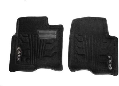 Lund 583079-B Catch-It Carpet Black Car Floor Mats, Front Seat Floor Mat - Set of 2