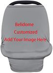 Belidome Customized Breastfeeding Scarf Durable Stretch Soft for Stroller Cover/Shopping Cart