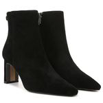 Sam Edelman Women's Saige Ankle Boot, Black Suede, 10