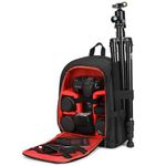 G-raphy Camera Backpack DSLR SLR Backpack Waterproof with Laptop Compartment/Tripod Holder for Hiking/Travel/etc