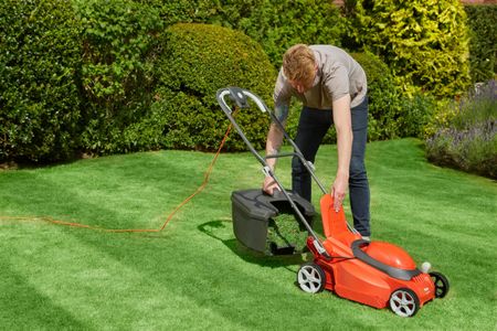 Flymo EasiStore 380R Electric Rotary Lawn Mower – 38cm, 45L Grass Box
