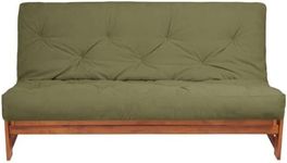 Mozaic Futon Mattress, Queen, Suede Sage