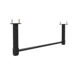 Chin up bar Ceiling Mounted Pull Up Bar Adjustable Height Pull Up Horizontal Bar Home Gym Arm Exercise Strength Training Horizontal Bar Strength Training Pull-Up Bars (Color : Black, Size : Large)