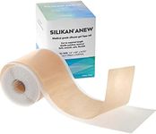 Silicon Gel Medical Grade Scar Tape- Para Cicatrices Soft Silikan Silicone Sheeting Strips Breast Scar Surgery Pale Skin Color Roll 1.6” X 60” long roll 3mths Scar Help