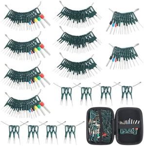 DINYO 178 Pcs Terminal Removal Tool Kit, Electrical Wire Connector Pin Release Tools Wire Terminal Tool Kit for Automotive, Vehicle and Household Devices
