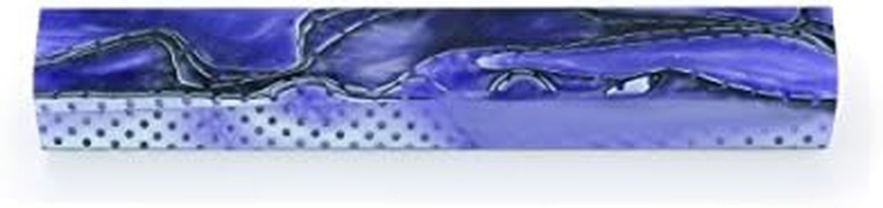 Woodriver Grape Fury Pen Blank - 3/4" X 3/4" X 5" - Pen Kit Sold Separately
