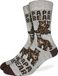 Good Luck Sock Men's Papa Bear Socks, Adult