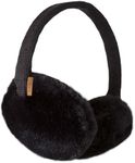 Barts Plush Earmuffs Black Earwarmers