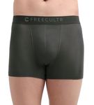 FREECULTR Men's Underwear Anti Bacterial Micromodal Airsoft Trunk - Non Itch No Chaffing Sweat Proof - Size M Pack of 1-Avocado Green