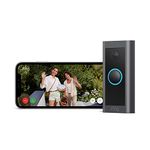 Ring Video Doorbell Wired | Doorbell Security Camera with 1080p HD Video, Advanced Motion Detection, hardwired (existing doorbell wiring required) | 30-day free trial of Ring Home