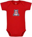 University of Arizona Wildcats Newborn Baby Bodysuit,Red,12 Months