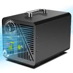 Ozone Generator 20000 mg/h Industrial Air Purifier Ozone Device Ozone Generator Car Portable O3 Ozone Device Black Ozoniser with 120 Minute Timer for Rooms, Cars, Smoke and