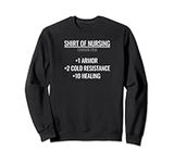 Funny RPG Gaming Healing XP Loot Item Gamer Nursing Nurse Sweatshirt