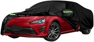 Waterproof Car Cover Replace for 2013-2024 Subaru BRZ/Toyota 86, 6 Layers All Weather Car Covers with Zipper Door for Snow Rain Dust Hail Protection (BRZ)