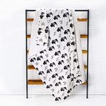 Cow Baby Blankets, Toddler Blanket for Boys Girls, Dotted Backing, Double Layer, Crib Receiving Blanket, for Nursery/Stroller/Toddler Bed/Carseat, 30 x 40 Inch