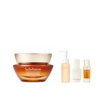 Concentrated Ginseng Rejuvenating Cream Set - Korean Ginseng-Powered Skincare 4-piece Gift Set, Strengthens Skin Barrier, Visibly Improves Wrinkles, Includes Full-size Cream