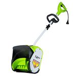 Greenworks 2600802 8 Amp 12-Inch Corded Snow Shovel