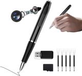 SPYCLOUD Spy 1080P Full Hd Pen Camera Hidden 100 Minutes Pen Battery Life Pocket Security Indoor Outdoor Body Camera with Video Audio Recording Secret Pen Recorder with 32GB Mo