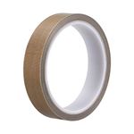 sourcing map Heat Resistant Tape - High Temperature Heat Transfer Tape PTFE Film Adhesive Tape 20mm x 10m(33ft)